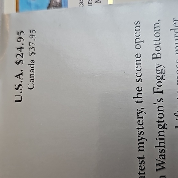 Margaret Truman,'Murder in Foggy Bottom 'A capital crimes novel - Picture 5 of 5